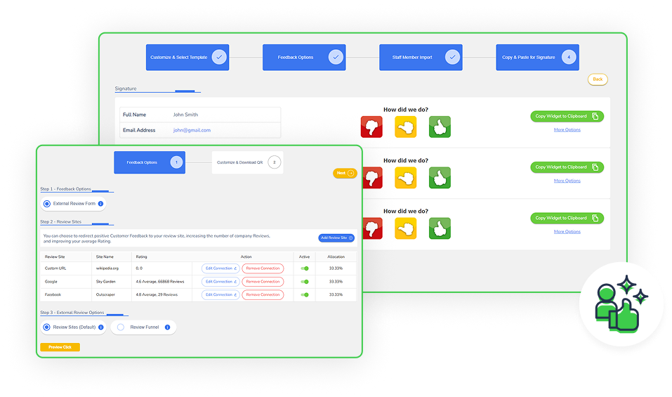 RMS benefits email signature graphic